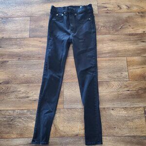 Rag & Bone Black Slim Fit Jeans